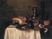 HEDA, Willem Claesz. Still-life wty oil painting